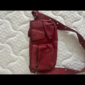 Free People Wade Leather Sling